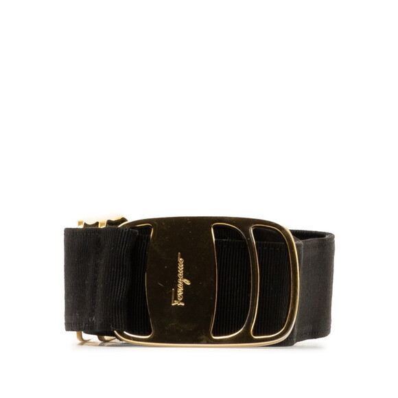 Authentic Salvatore Ferragamo Vara Bow Nylon Belt main image 4